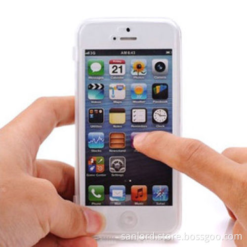 High Transparent TPU Case for iPhone 5s, with High Sensitivity